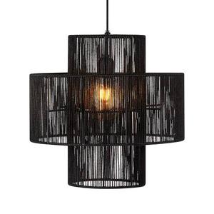 Подвесной светильник Markslöjd Soga, 40x130x40 см, черный