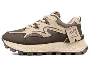 WENPU Женские легкие повседневные туфли на низком ходу с амортизацией и противоскользящей подошвой бежево-хаки, цвет Beige Khaki