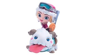 Фигурки League Of Legends, Poro Knight, Seraphine Chibi 13cm LOL