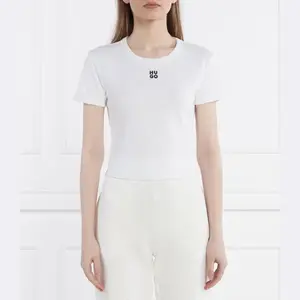 Футболка узкого кроя Delanor Hugo, белый