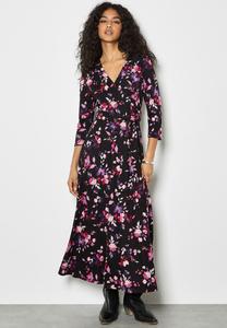 Платье Apricot OMBRE FLORAL WRAP, Black