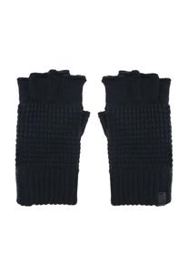 Bickley + Mitchell Amsterdam Черные перчатки без пальцев