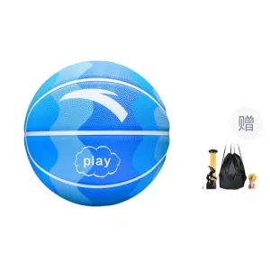 ANTA Резиновый баскетбольный мяч blue размер 7 тренировочный unisex