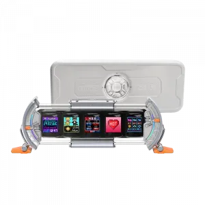 Точечные часы Time Door, для любого экрана, настольное украшение для офиса и дома, светильник Pixel Trend Play Time, умный комплект для рабочего стола Divoom, серебристо-серый