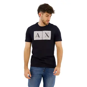 Футболка с коротким рукавом Armani Exchange, синий