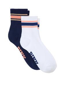 2 пары носков по 1/4 Pink, midnight navy/optic white