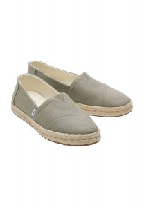 Текстильные полуботинки TOMS, оливковый