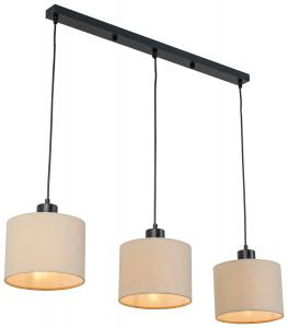 Подвесной светильник Novel, 75x20x120 см, черный/песочный