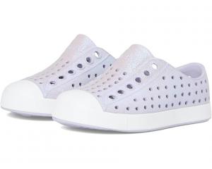 Кроссовки Native Shoes Kids Jefferson Bio-Bling, цвет Future Purple Bling/Shell White