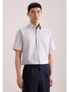 Seidensticker Деловая рубашка Comfort бежевого цвета