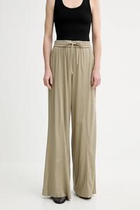 Брюки с добавлением льна Gestuz, зеленый