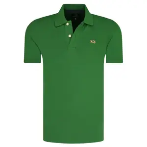 Рубашка-Поло приталенного кроя Eduardo досада La Martina, зеленый