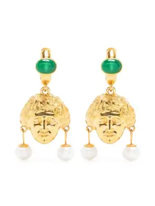 Серьги Atlas Head Gunia Project, золотой