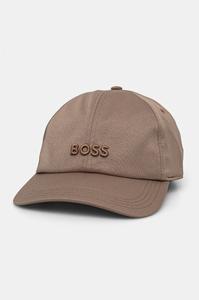 Бейсбольная кепка Boss Orange, бежевый