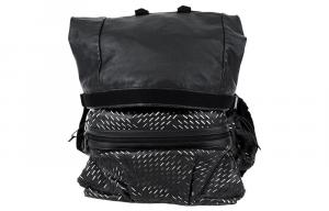 Bottega Veneta Кожаный рюкзак из коровьей кожи мужской черный