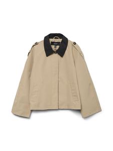 Vero Moda Curve Межсезонная куртка 'VMLucia' в цвете Mocha