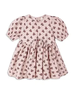 Детское розовое платье для девочек Rylee + Cru, розовый