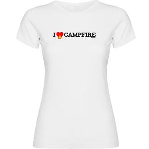 Футболка Kruskis I Love Campfire, белый