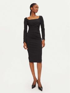 Коктейльное платье стандартного кроя Rinascimento, черный