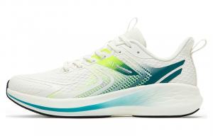 Кроссовки мужские низкие белые зеленые QU!KFOAM Cushioning Anti-Slip And Wear-Resistant 361°