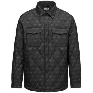BOSIDENG Легкая теплая серия пуховик мужской, Letter Print (Black) 9T42