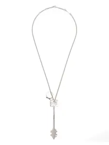 Колье с подвеской Rabanne, серебристый