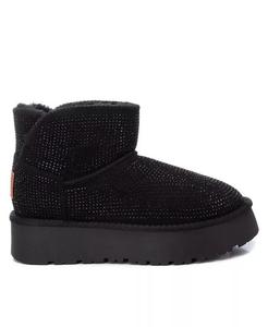 Женские зимние замшевые ботильоны от XTI, черный