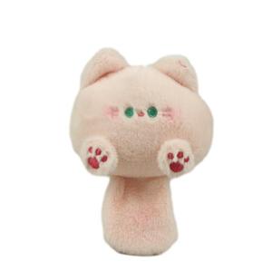 Модная и крутая милая кошка, плюшевый кулон с котенком и хвостом, высота 15см 77 SEVEN DREAM, розовый
