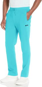 BOSS Мужские тоновые хлопковые спортивные штаны Regular Fit, Cerulean