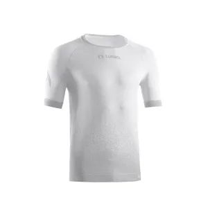 Футболка для бега по пересеченной местности Lurbel Samba с короткими рукавами для мужчин, светло-серый