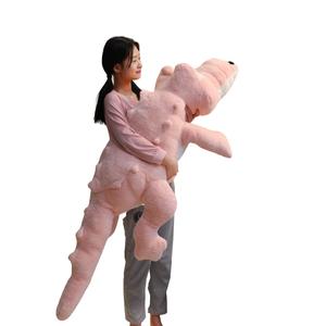 Супер гигантская крокодил плюшевая кукла высотой 100см/1200см/150см/170см/200см/230см/300см OUYIN, розовый