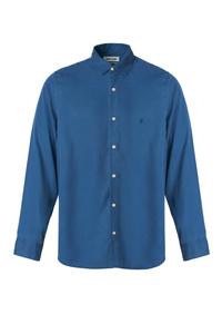 Повседневная рубашка Salsa Jeans Regular fit Button Up Shirt, синий