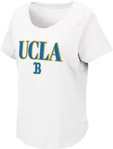 Женская белая футболка Colosseum UCLA Bruins