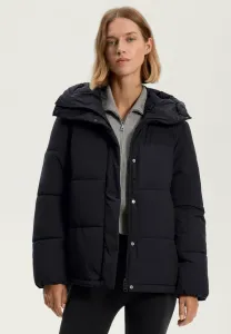 Зимняя куртка с утеплителем из водоотталкивающей ткани primaloft Oysho, Black