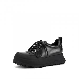 SELAIYA Женские повседневные кеды на низком ходу 5 см черные, цвет Black