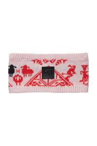 Шерстяная повязка на голову SAGA Kari Traa, розовый