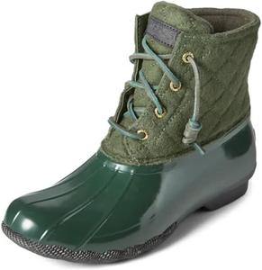 Женские дождевые сапоги Sperry Saltwater из шерсти, Green