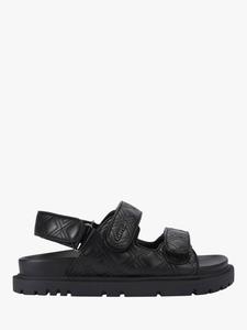 Розовые стёганые сандалии Carvela, Black