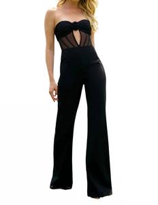 Комбинезон Sweetheart с вырезом в черном цвете Sherri Hill