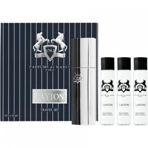 Layton Royal Essence от Parfums De Marly Three парфюмерная вода-спрей, дорожный набор, 3 x 10 мл, упаковка из 3 шт.