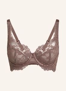 Бюстгальтер на косточках в виде ромашки Hunkemöller, коричневый