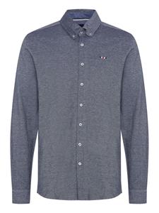 Рубашка на пуговицах классического кроя FQ1924 Steven, marine blue