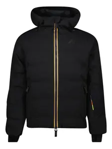 Лыжная куртка Meribel на молнии с капюшоном K-Way, черный