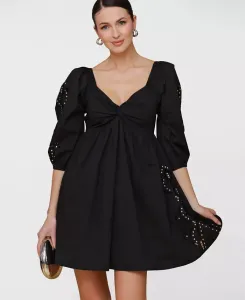 Женское платье фасона А-силуэт с декоративными элементами Avec Les Filles