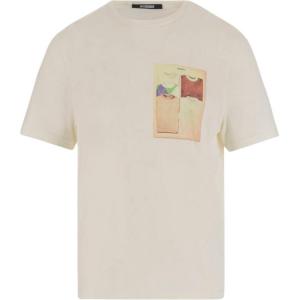 Футболка Vintage Crewneck Jacquemus, бежевый