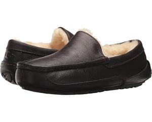 Тапочки UGG Ascot Leather, цвет China Tea Leather