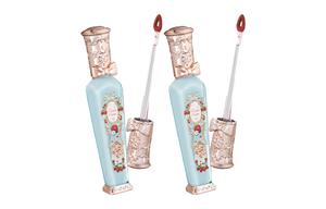 FlowerKnows Strawberry Rococo матовый блеск для губ облако натуральный стойкий блестящий 3,5мл*2 Flower Knows