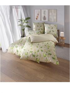 Постельное белье с принтом шампанского и эвкалипта WITT WEIDEN, 155 x 220 + 80 x 80 см