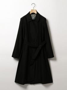 Шелковое пальто высокой талии