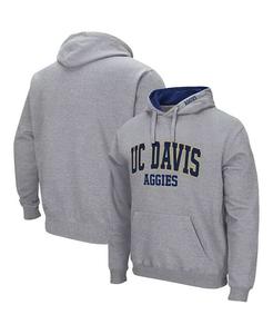 Мужской пуловер с капюшоном и логотипом UC Davis Aggies Colosseum, синий